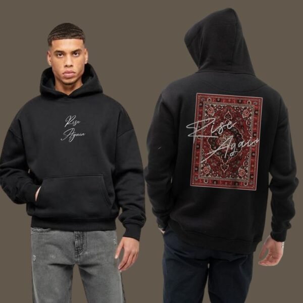 Persian Motif Rise Hoodie