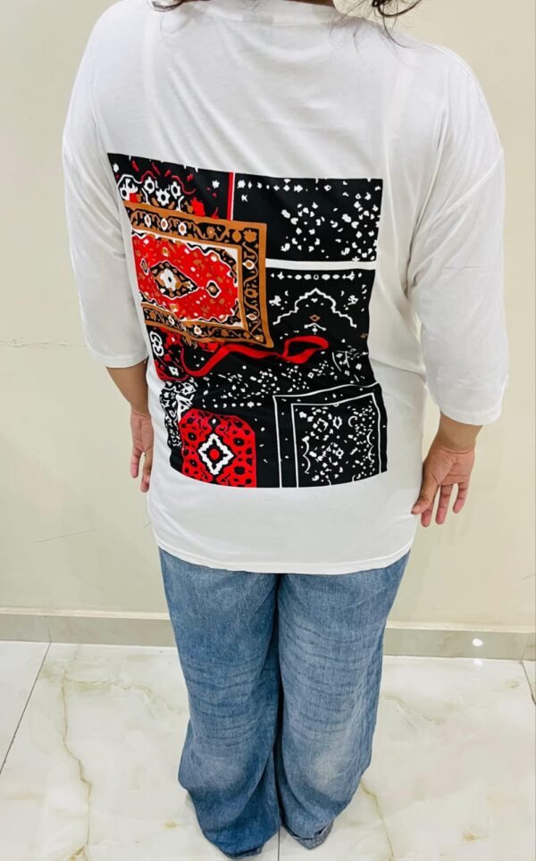 Sabar Ajrak Patchwork Tee
