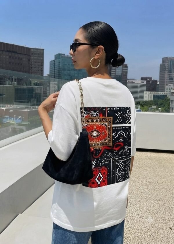 Sabar Ajrak Patchwork Tee