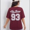Classic New Jersey Varsity Drop Shoulder Tee