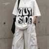 "Think Outside The Box" Drop Shoulder Tee