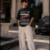 Ferrari Racing Blueprint Drop Shoulder Tee